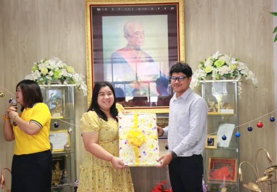 ภาพกิจกรรม คณะวิทยาศาสตร์และเทคโนโลยี จัดงานสังสรรค์ปีใหม่คณะวิทยาศาสตร์และเทคโนโลยี ประจำปี 2563