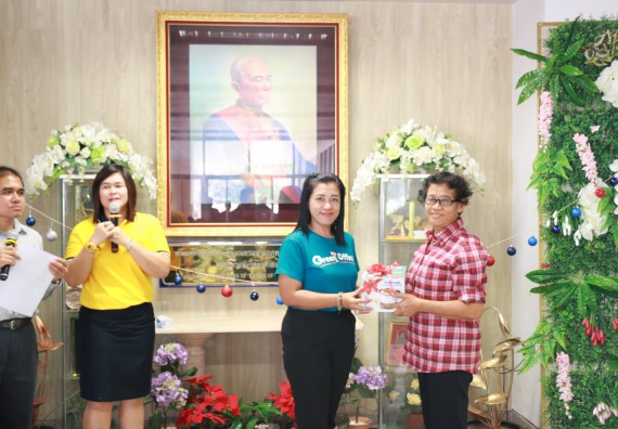 ภาพกิจกรรม คณะวิทยาศาสตร์และเทคโนโลยี จัดงานสังสรรค์ปีใหม่คณะวิทยาศาสตร์และเทคโนโลยี ประจำปี 2563