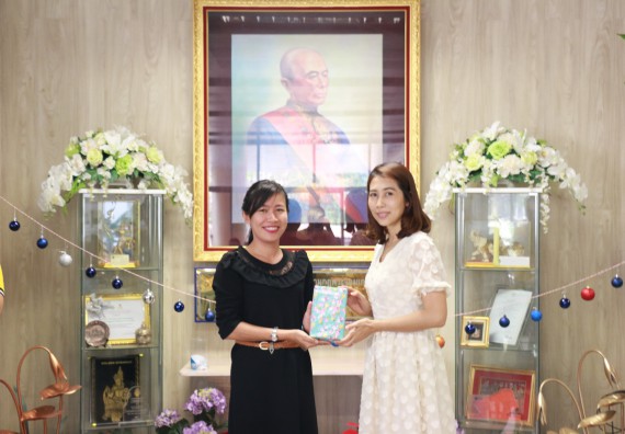 ภาพกิจกรรม คณะวิทยาศาสตร์และเทคโนโลยี จัดงานสังสรรค์ปีใหม่คณะวิทยาศาสตร์และเทคโนโลยี ประจำปี 2563