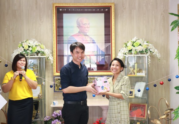 ภาพกิจกรรม คณะวิทยาศาสตร์และเทคโนโลยี จัดงานสังสรรค์ปีใหม่คณะวิทยาศาสตร์และเทคโนโลยี ประจำปี 2563