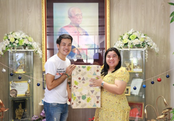 ภาพกิจกรรม คณะวิทยาศาสตร์และเทคโนโลยี จัดงานสังสรรค์ปีใหม่คณะวิทยาศาสตร์และเทคโนโลยี ประจำปี 2563