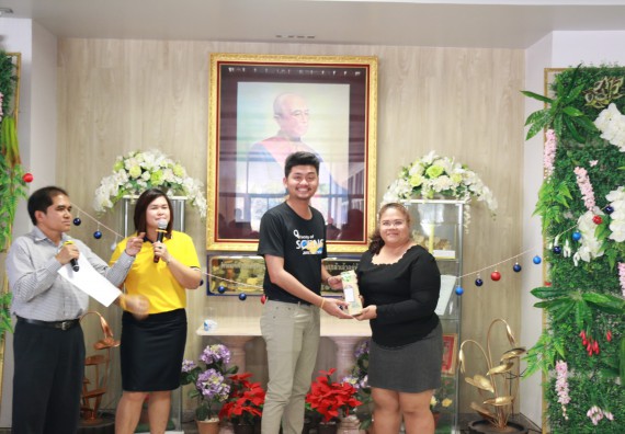 ภาพกิจกรรม คณะวิทยาศาสตร์และเทคโนโลยี จัดงานสังสรรค์ปีใหม่คณะวิทยาศาสตร์และเทคโนโลยี ประจำปี 2563