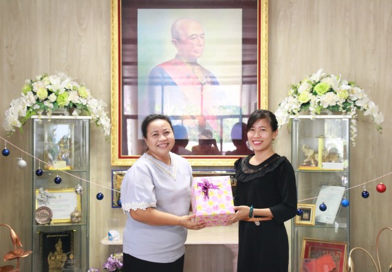 ภาพกิจกรรม คณะวิทยาศาสตร์และเทคโนโลยี จัดงานสังสรรค์ปีใหม่คณะวิทยาศาสตร์และเทคโนโลยี ประจำปี 2563