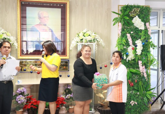 ภาพกิจกรรม คณะวิทยาศาสตร์และเทคโนโลยี จัดงานสังสรรค์ปีใหม่คณะวิทยาศาสตร์และเทคโนโลยี ประจำปี 2563