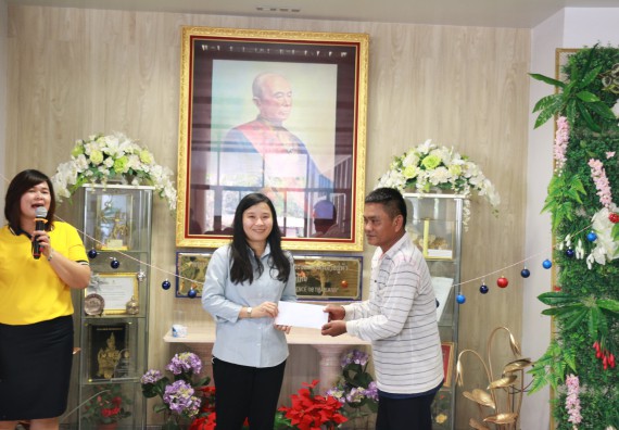 ภาพกิจกรรม คณะวิทยาศาสตร์และเทคโนโลยี จัดงานสังสรรค์ปีใหม่คณะวิทยาศาสตร์และเทคโนโลยี ประจำปี 2563