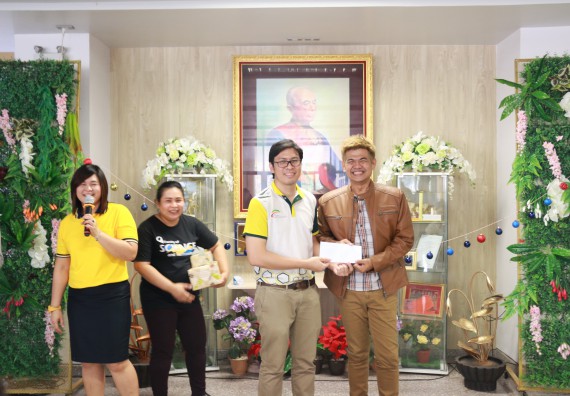 ภาพกิจกรรม คณะวิทยาศาสตร์และเทคโนโลยี จัดงานสังสรรค์ปีใหม่คณะวิทยาศาสตร์และเทคโนโลยี ประจำปี 2563