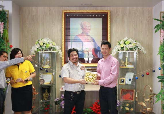 ภาพกิจกรรม คณะวิทยาศาสตร์และเทคโนโลยี จัดงานสังสรรค์ปีใหม่คณะวิทยาศาสตร์และเทคโนโลยี ประจำปี 2563