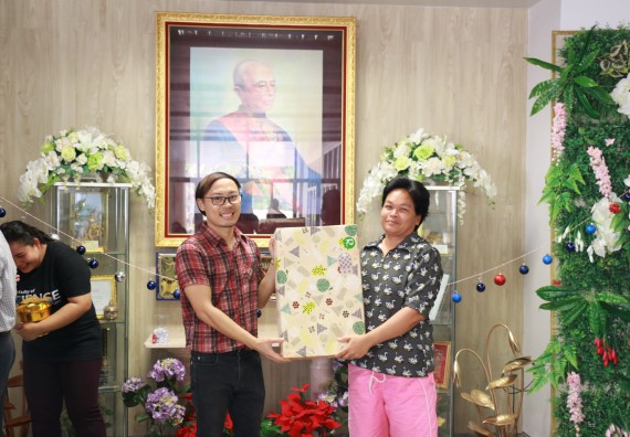 ภาพกิจกรรม คณะวิทยาศาสตร์และเทคโนโลยี จัดงานสังสรรค์ปีใหม่คณะวิทยาศาสตร์และเทคโนโลยี ประจำปี 2563