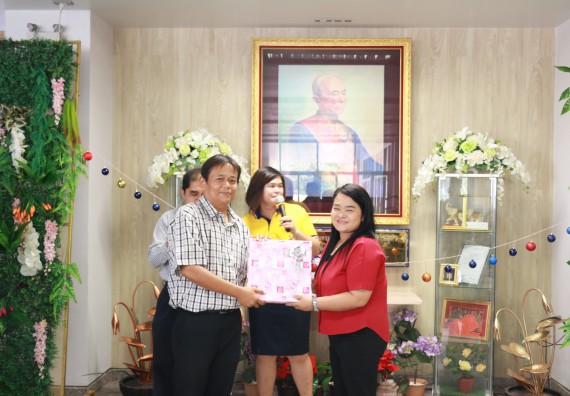 ภาพกิจกรรม คณะวิทยาศาสตร์และเทคโนโลยี จัดงานสังสรรค์ปีใหม่คณะวิทยาศาสตร์และเทคโนโลยี ประจำปี 2563