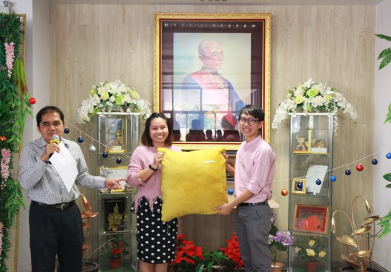 ภาพกิจกรรม คณะวิทยาศาสตร์และเทคโนโลยี จัดงานสังสรรค์ปีใหม่คณะวิทยาศาสตร์และเทคโนโลยี ประจำปี 2563