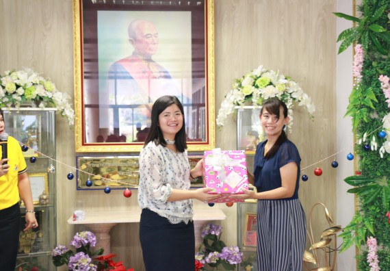 ภาพกิจกรรม คณะวิทยาศาสตร์และเทคโนโลยี จัดงานสังสรรค์ปีใหม่คณะวิทยาศาสตร์และเทคโนโลยี ประจำปี 2563