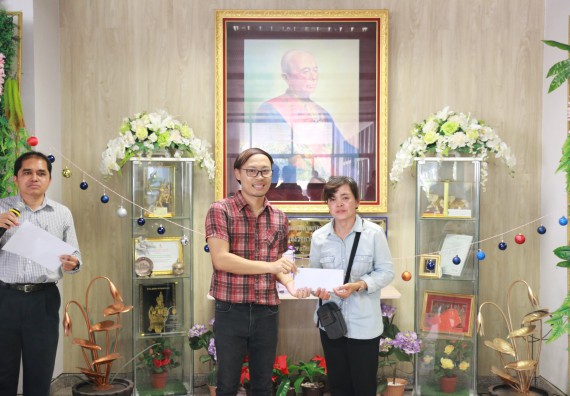 ภาพกิจกรรม คณะวิทยาศาสตร์และเทคโนโลยี จัดงานสังสรรค์ปีใหม่คณะวิทยาศาสตร์และเทคโนโลยี ประจำปี 2563