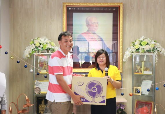 ภาพกิจกรรม คณะวิทยาศาสตร์และเทคโนโลยี จัดงานสังสรรค์ปีใหม่คณะวิทยาศาสตร์และเทคโนโลยี ประจำปี 2563