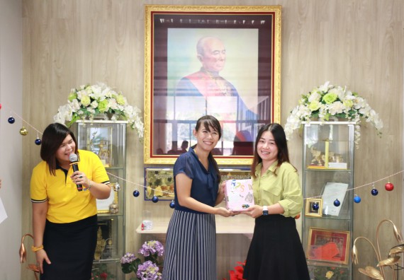 ภาพกิจกรรม คณะวิทยาศาสตร์และเทคโนโลยี จัดงานสังสรรค์ปีใหม่คณะวิทยาศาสตร์และเทคโนโลยี ประจำปี 2563