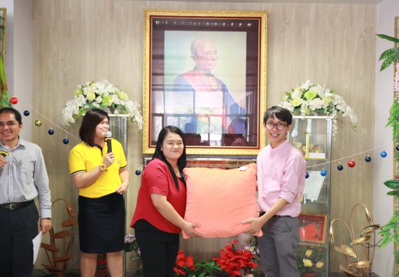 ภาพกิจกรรม คณะวิทยาศาสตร์และเทคโนโลยี จัดงานสังสรรค์ปีใหม่คณะวิทยาศาสตร์และเทคโนโลยี ประจำปี 2563