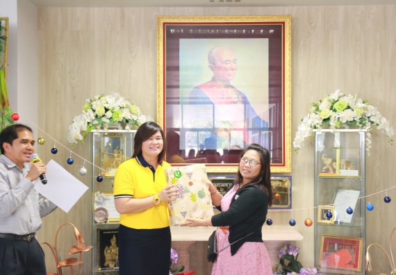 ภาพกิจกรรม คณะวิทยาศาสตร์และเทคโนโลยี จัดงานสังสรรค์ปีใหม่คณะวิทยาศาสตร์และเทคโนโลยี ประจำปี 2563