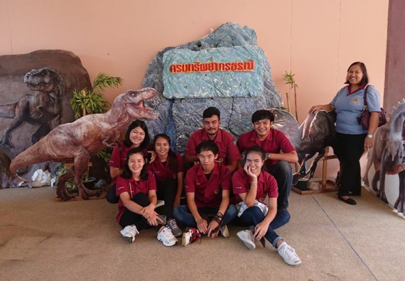 ภาพกิจกรรม โปรแกรมวิชาฟิสิกส์ จัดกิจกรรมทัศนศึกษาทางธรณีวิทยา