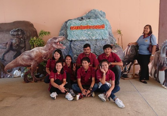 ภาพกิจกรรม โปรแกรมวิชาฟิสิกส์ จัดกิจกรรมทัศนศึกษาทางธรณีวิทยา