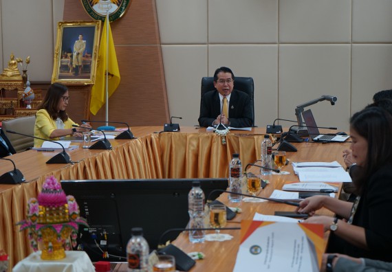 ภาพกิจกรรม คณะวิทยาศาสตร์และเทคโนโลยี เข้าร่วม การประกันคุณภาพการศึกษาภายใน ระดับมหาวิทยาลัย