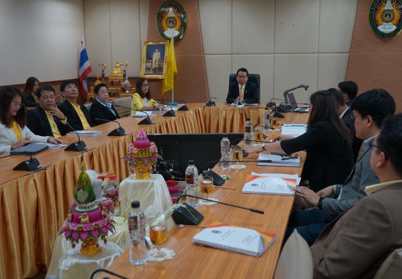 ภาพกิจกรรม คณะวิทยาศาสตร์และเทคโนโลยี เข้าร่วม การประกันคุณภาพการศึกษาภายใน ระดับมหาวิทยาลัย