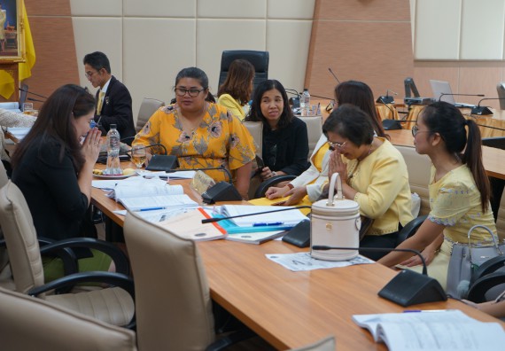 ภาพกิจกรรม คณะวิทยาศาสตร์และเทคโนโลยี เข้าร่วม การประกันคุณภาพการศึกษาภายใน ระดับมหาวิทยาลัย