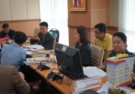 ภาพกิจกรรม คณะวิทยาศาสตร์และเทคโนโลยี เข้าร่วม การประกันคุณภาพการศึกษาภายใน ระดับมหาวิทยาลัย