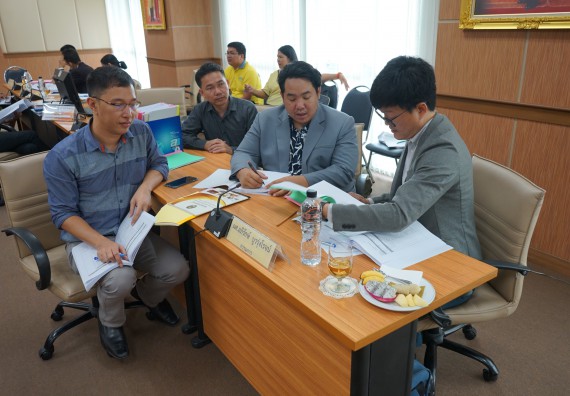 ภาพกิจกรรม คณะวิทยาศาสตร์และเทคโนโลยี เข้าร่วม การประกันคุณภาพการศึกษาภายใน ระดับมหาวิทยาลัย