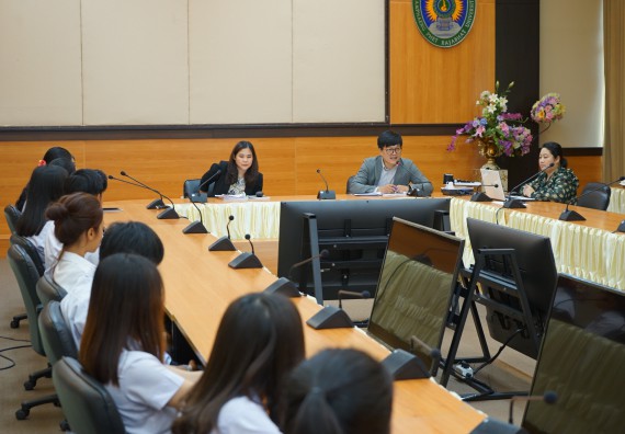 ภาพกิจกรรม คณะวิทยาศาสตร์และเทคโนโลยี เข้าร่วม การประกันคุณภาพการศึกษาภายใน ระดับมหาวิทยาลัย