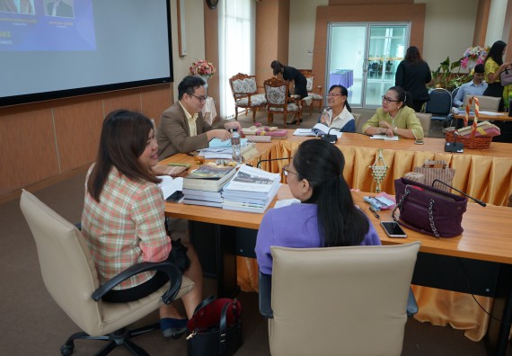 ภาพกิจกรรม คณะวิทยาศาสตร์และเทคโนโลยี เข้าร่วม การประกันคุณภาพการศึกษาภายใน ระดับมหาวิทยาลัย