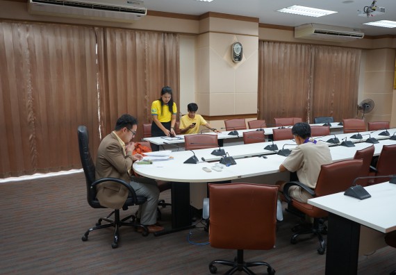 ภาพกิจกรรม คณะวิทยาศาสตร์และเทคโนโลยี เข้าร่วม การประกันคุณภาพการศึกษาภายใน ระดับมหาวิทยาลัย