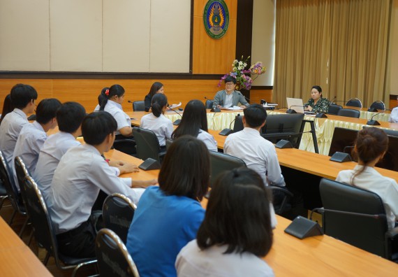 ภาพกิจกรรม คณะวิทยาศาสตร์และเทคโนโลยี เข้าร่วม การประกันคุณภาพการศึกษาภายใน ระดับมหาวิทยาลัย