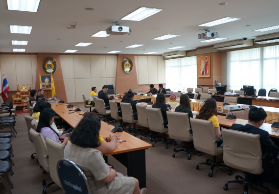 ภาพกิจกรรม คณะวิทยาศาสตร์และเทคโนโลยี เข้าร่วม การประกันคุณภาพการศึกษาภายใน ระดับมหาวิทยาลัย
