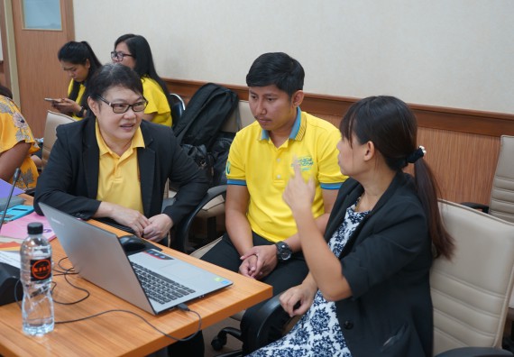 ภาพกิจกรรม คณะวิทยาศาสตร์และเทคโนโลยี เข้าร่วม การประกันคุณภาพการศึกษาภายใน ระดับมหาวิทยาลัย