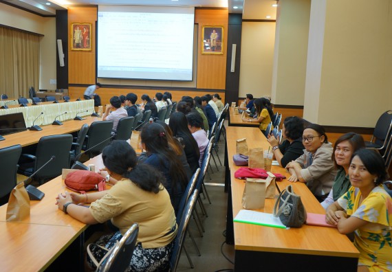 ภาพกิจกรรม คณะวิทยาศาสตร์และเทคโนโลยี เข้าร่วม การประกันคุณภาพการศึกษาภายใน ระดับมหาวิทยาลัย