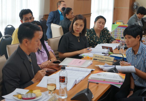 ภาพกิจกรรม คณะวิทยาศาสตร์และเทคโนโลยี เข้าร่วม การประกันคุณภาพการศึกษาภายใน ระดับมหาวิทยาลัย