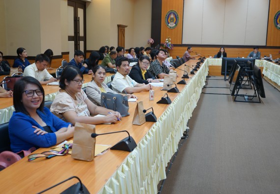 ภาพกิจกรรม คณะวิทยาศาสตร์และเทคโนโลยี เข้าร่วม การประกันคุณภาพการศึกษาภายใน ระดับมหาวิทยาลัย