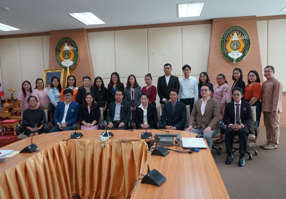 ภาพกิจกรรม คณะวิทยาศาสตร์และเทคโนโลยี เข้าร่วม การประกันคุณภาพการศึกษาภายใน ระดับมหาวิทยาลัย