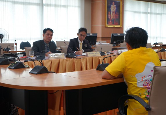 ภาพกิจกรรม คณะวิทยาศาสตร์และเทคโนโลยี เข้าร่วม การประกันคุณภาพการศึกษาภายใน ระดับมหาวิทยาลัย