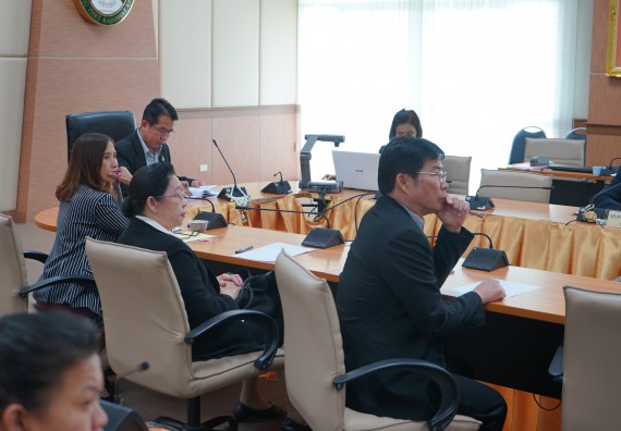 ภาพกิจกรรม คณะวิทยาศาสตร์และเทคโนโลยี เข้าร่วม การประกันคุณภาพการศึกษาภายใน ระดับมหาวิทยาลัย