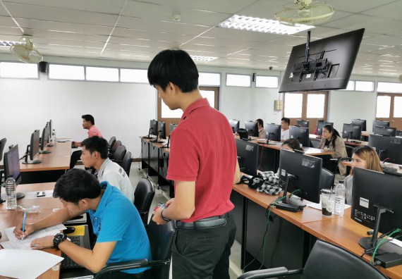 ภาพกิจกรรม คณะวิทยาศาสตร์และเทคโนโลยี เข้าร่วม การอบรมและประเมินผลวัดทักษะตามเกณฑ์มาตรฐานด้านเทคโนโลยีสารสนเทศ