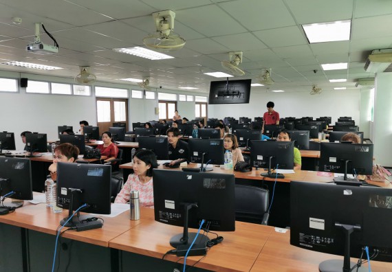 ภาพกิจกรรม คณะวิทยาศาสตร์และเทคโนโลยี เข้าร่วม การอบรมและประเมินผลวัดทักษะตามเกณฑ์มาตรฐานด้านเทคโนโลยีสารสนเทศ