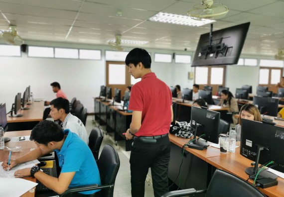 ภาพกิจกรรม คณะวิทยาศาสตร์และเทคโนโลยี เข้าร่วม การอบรมและประเมินผลวัดทักษะตามเกณฑ์มาตรฐานด้านเทคโนโลยีสารสนเทศ