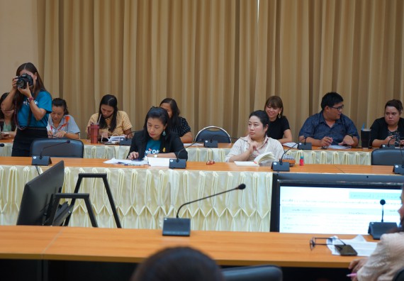 ภาพกิจกรรม คณะวิทยาศาสตร์และเทคโนโลยี เข้าร่วม ประชุมสร้างความเข้าใจเกณฑ์การประกันคุณภาพการศึกษากลุ่มมหาวิทยาลัยราชภัฏ พ.ศ.2562