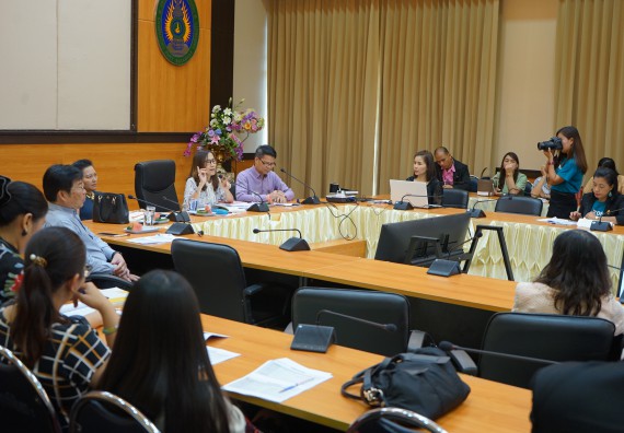 ภาพกิจกรรม คณะวิทยาศาสตร์และเทคโนโลยี เข้าร่วม ประชุมสร้างความเข้าใจเกณฑ์การประกันคุณภาพการศึกษากลุ่มมหาวิทยาลัยราชภัฏ พ.ศ.2562