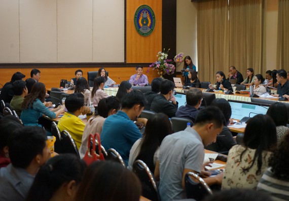 ภาพกิจกรรม คณะวิทยาศาสตร์และเทคโนโลยี เข้าร่วม ประชุมสร้างความเข้าใจเกณฑ์การประกันคุณภาพการศึกษากลุ่มมหาวิทยาลัยราชภัฏ พ.ศ.2562