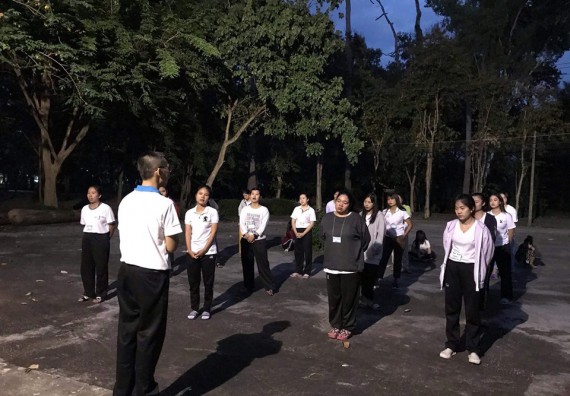 ภาพกิจกรรม โปรแกรมวิชาสาธารณสุขศาสตร์ จัดอบรมเสริมสร้างทักษะทางด้านคุณธรรมและจิยธรรม