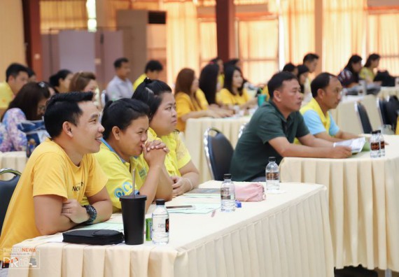 ภาพกิจกรรม คณะวิทยาศาสตร์และเทคโนโลยี เข้าร่วม ประชุมเชิงปฏิบัติการ การจัดทำแผนพัฒนารายบุคคล (Individual Development plan : IDP)