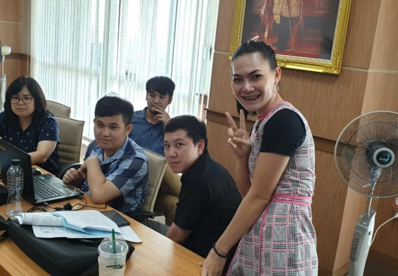 ภาพกิจกรรม คณะวิทยาศาสตร์และเทคโนโลยี เข้าร่วม ประชุมแลกเปลี่ยนเรียนรู้ เรื่อง การจัดทำผลการเรียนรู้ที่คาดหวัง (Expected Learning Outcome : ELOs)