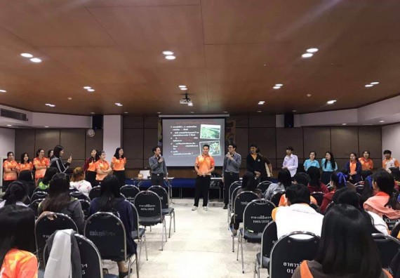 ภาพกิจกรรม โปรแกรมวิชาวิทยาศาสตร์สิ่งแวดล้อม จัดโครงการจัดการขยะมูลฝอยโดยการคัดแยกขยะภายในมหาวิทยาลัย ประจำปี 2562