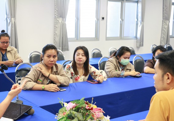 ภาพกิจกรรม คณะวิทยาศาสตร์และเทคโนโลยี จัดประชุมหารือการทดสอบฝีมือแรงงานตามมาตรฐานกรมพัฒนาฝีมือแรงงาน